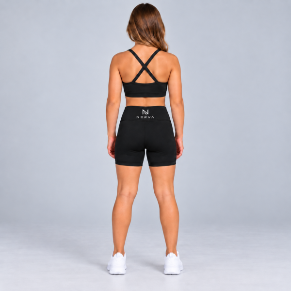 nerva-kids-active-shorts-black-back.jpg NERVA Kids Active Shorts