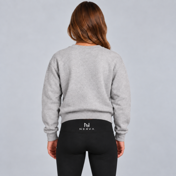 nerva-kids-core-sweatshirt-oatmeal-grey-back.jpg NERVA Kids Core Sweatshirt