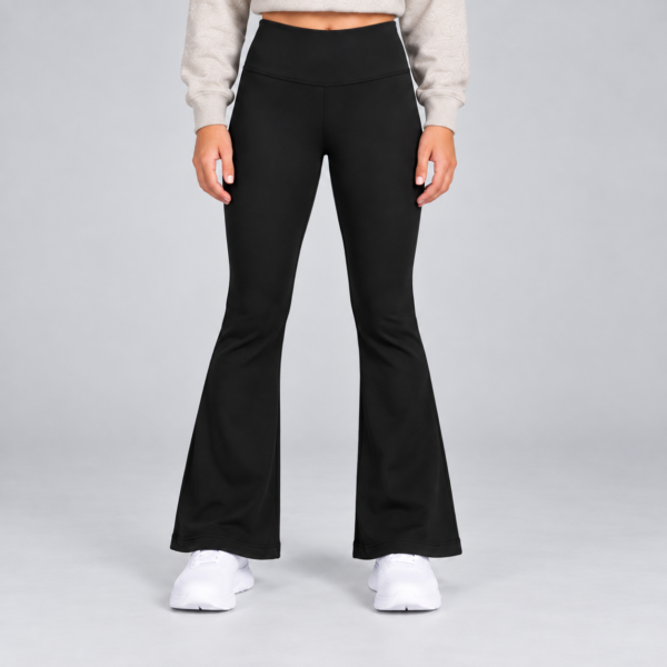 nerva-kids-flare-pants-black-front.jpg NERVA Kids Flare Pants