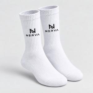 nerva-performance-crew-socks-white-product.jpg NERVA Performance Crew Socks