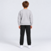 nerva-kids-motion-pants-black-back NERVA Kids Motion Pants i svart, långbyxor för pojke, bakifrån.