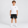 nerva-kids-motion-tee-white-front NERVA Kids Motion Tee i vitt, T-shirt för pojke, framifrån.